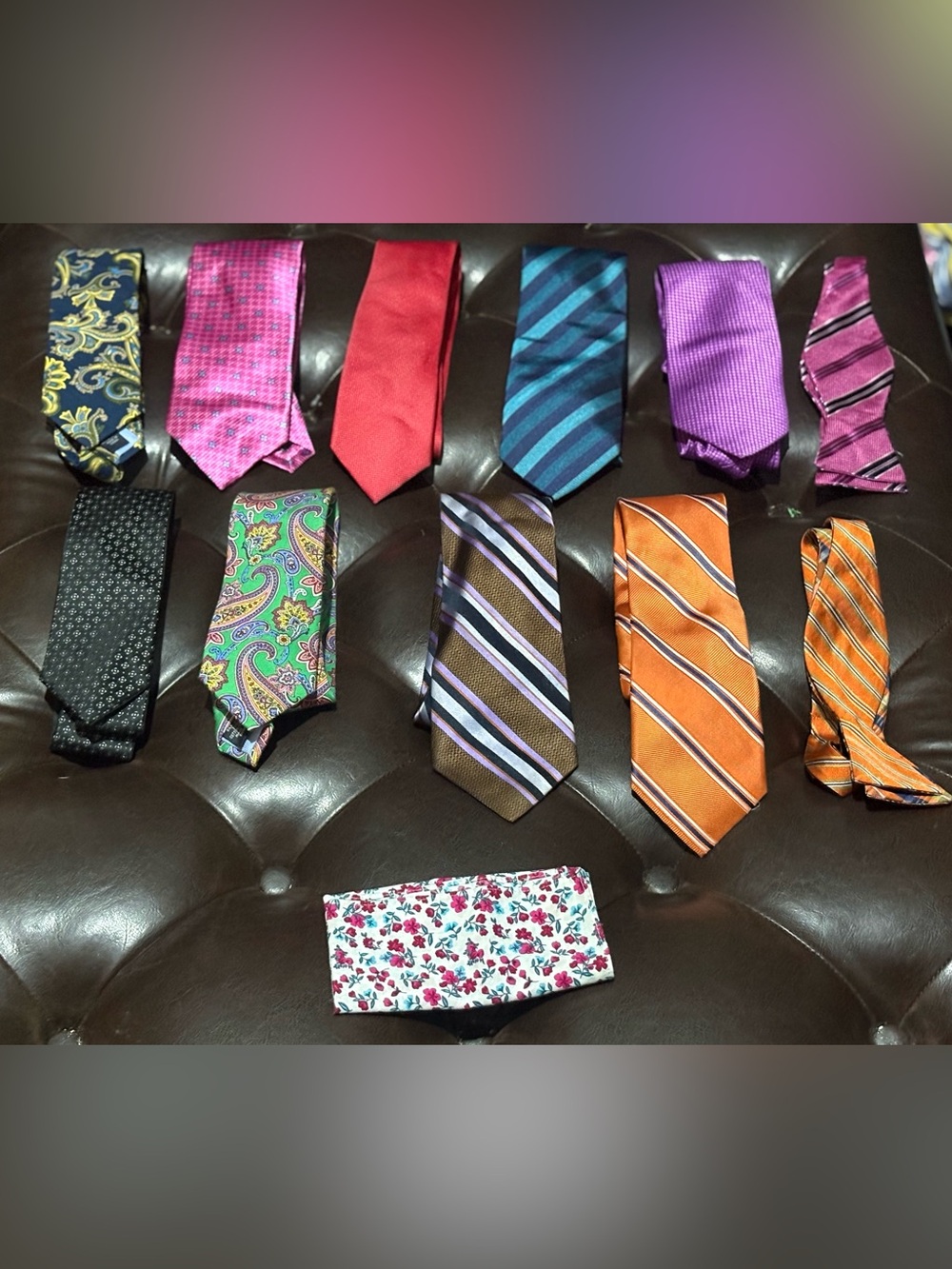 Men’s Fashionable Neckties & Bows from various brands